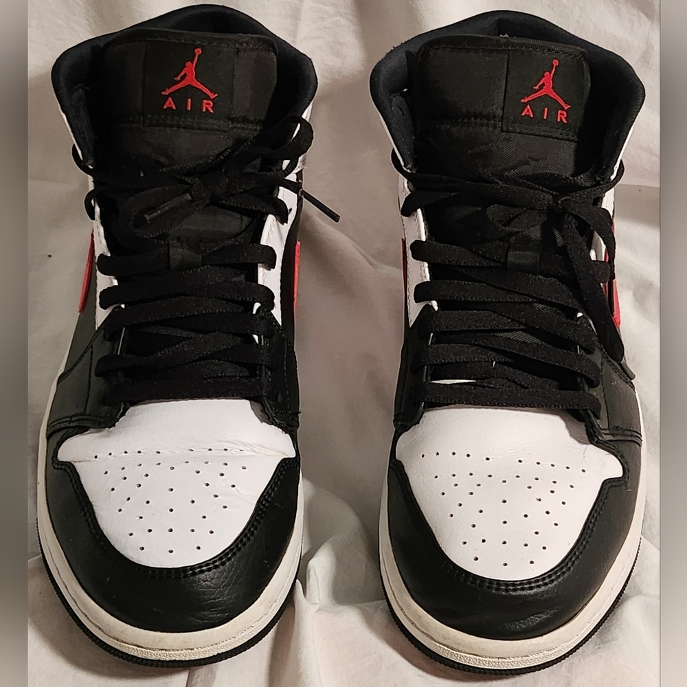 Nike Air Jordan 1 Mid Chile Red mens 10.5 - Picture 5 of 9